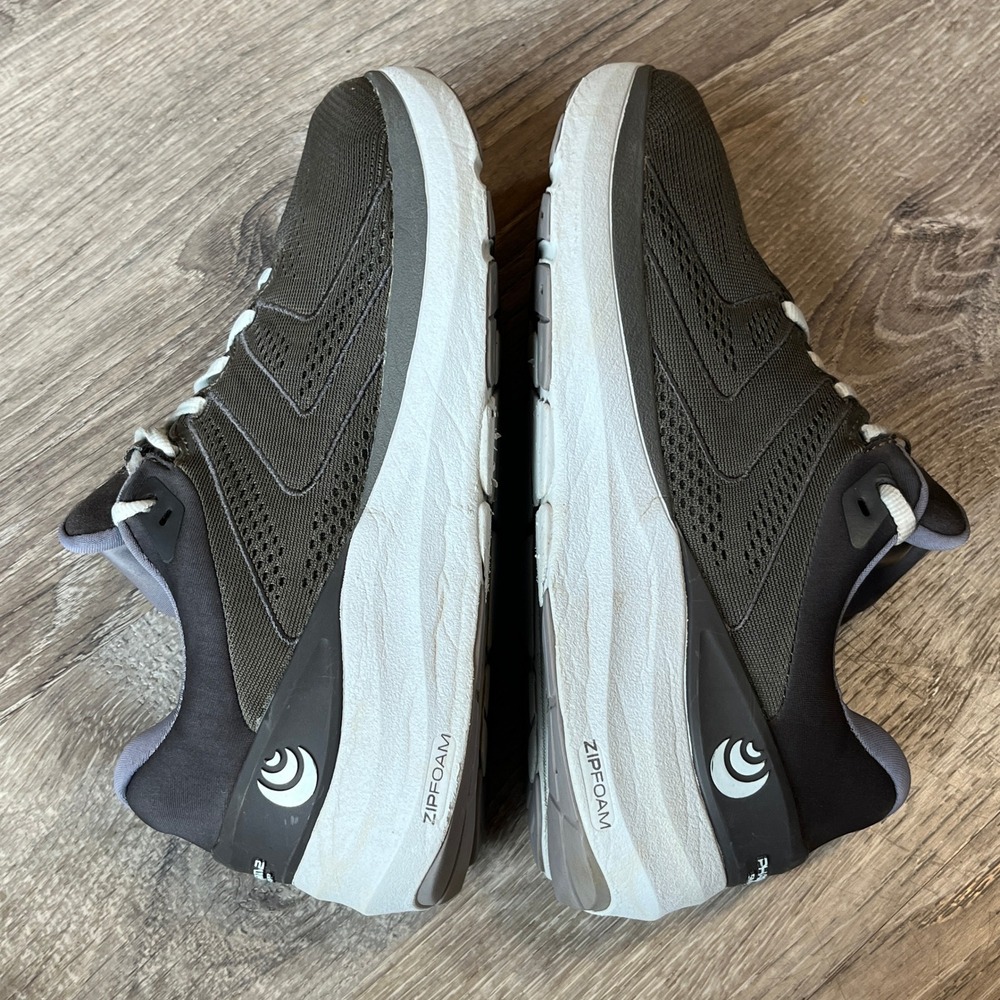 Topo‎ Athletic Phantom 2 Womens 6.5 Grey Lilac Running Shoes ZipFoam 5mm Drop